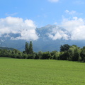 Les collines et montagnes près de Bled