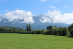 Les collines et montagnes près de Bled