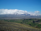 Þórsmörk - Tindfjallajökull glacier from the top of the Réttarfell peak
