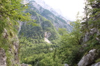 Soca valley from the Soca springs