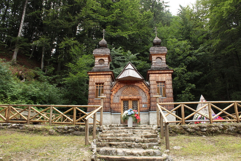 The russian church on the Vršič pass