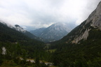 Vue des Alpes Juliennes depuis le col de Vršič