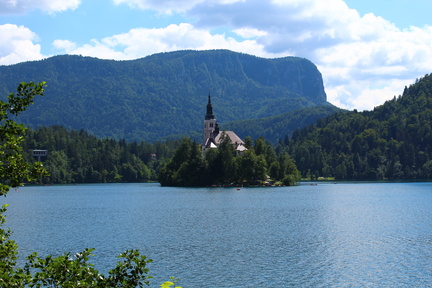 Bled Island from the back